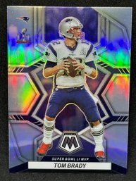 2022 PANINI MOSAIC TOM BRADY SILVER HOLO PRIZM