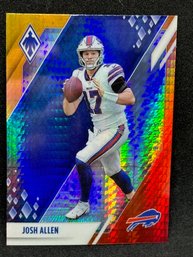 2021 PANINI PHOENIX JOSH ALLEN FIRE BURST