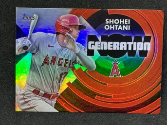 2022 TOPPS GENERATION NOW SHOHEI OHTANI