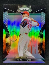 2019 PANINI PRIZM MIKE TROUT HOLO PRIZM