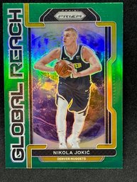 2021 PANINI PRIZM NIKOLA JOKIC - GREEN PRIZM