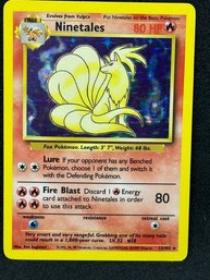 1999 POKEMON NINETALES FOIL RARE