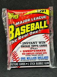 1991 TOPPS SEALED PACK