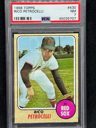 2968 TOPPS RICO PETROCELLI PSA 7!