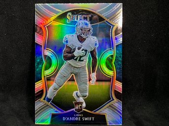 2021 PANINI SELECT D'ANDRE SWIFT HOLO PRIZM RC -
