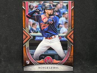 2022 TOPPS MUSEUM COLLECTION ROYCE LEWIS RC