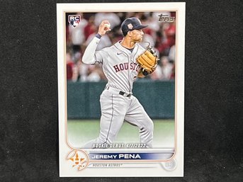 2022 TOPPS UPDATE JEREMY PENA RC