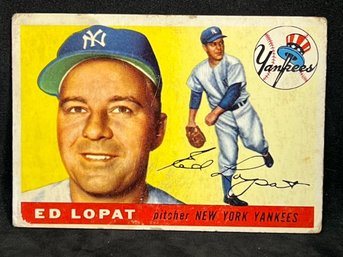 1955 TOPPS ED LOPAT