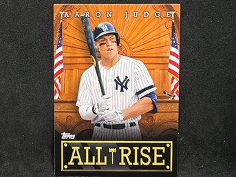 2020 TOPPS AARON JUDGE ALL RISE INSERT