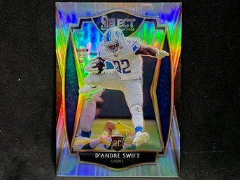 2020 PANINI SELECT D'ANDRE SWIFT RC HOLO PRIZM