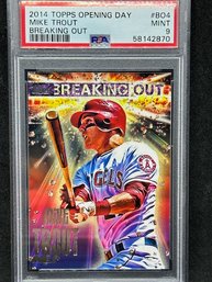 2014 TOPPS MIKE TROUT - BREAKING OUT - PSA 9