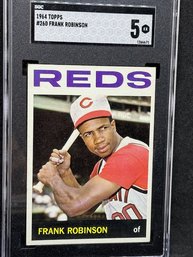 1964 TOPPS FRANK ROBINSON - HALL OF FAMER - SGC 5 - EXCELLENT