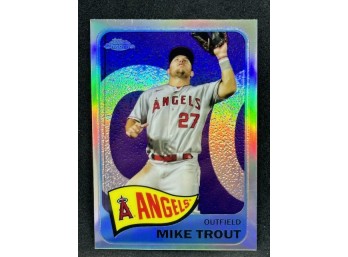 2021 TOPPS MIKE TROUT THROWBACK REFRACTOR