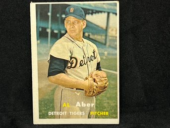 1957 TOPPS ALBERT ABER