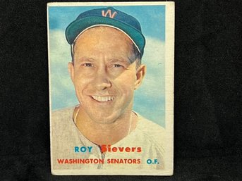 1957 TOPPS ROY SIEVERS