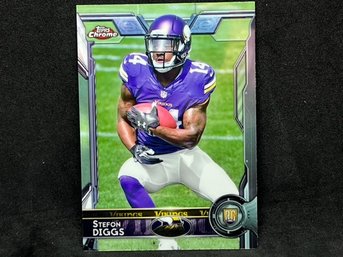 2015 TOPPS CHROME STEFON DIGGS RC