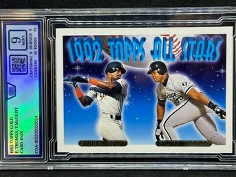 1993 TOPPS GOLD FRANK THOMAS/FRED MCGRIFF ALL STARS - HALL OF FAMERS - MINT