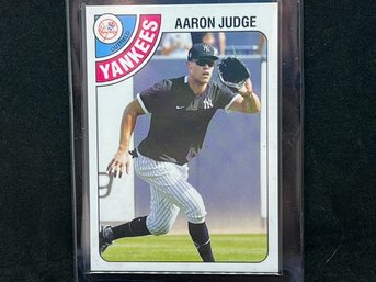 2020 TOPPS THROWBACK THURSDAY AARON JUDGE SHORT PRINT ONLY 872