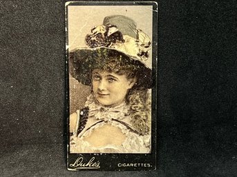 1901 DUKE'S TAB CARD UNKNOWN WOMAN