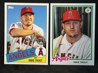 2020 TOPPS AND 2022 TOPPS ARCHIVES MIKE TROUT (2)