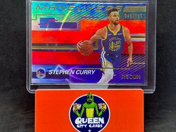2021 PANINI RECON STEPHEN CURRY - MANEUVERS SHORT PRINT TO 199