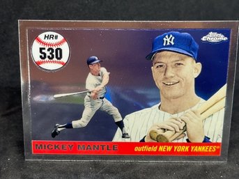 2006 TOPPS CHROME MICKEY MANTLE
