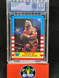1987 TOPPS WWF HULK HOGAN