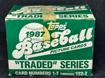 1987 TOPPS TRADED SERIES SET