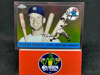 2006 TOPPS CHROME MICKEY MANTLE