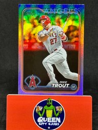 2023 TOPPS SERIES ONE MIKE TROUT RAINBOW FOIL