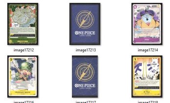 4-CARD LOT 2023 ONE PIECE JINBE, TWO-HUNDRED MILLION VOLTS AMARI GOLD, LT. SPACEY & EL THOR