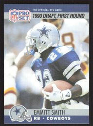 1990 PRO SET EMMITT SMITH ROOKIE