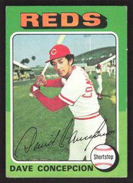 1975 TOPPS DAVE CONCEPCION - 9X ALL STAR