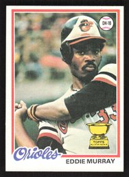 1978 TOPPS EDDIE MURRAY GOLD CUP ROOKIE