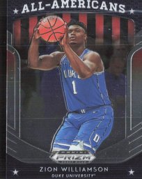 2019 PANINI PRIZM DP ZION WILLIAMSON ROOKIE