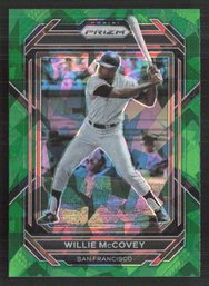 2023 PANINI PRIZM WILLIE MCCOVEY GREEN CRACKED ICE PRIZM