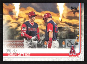 2019 TOPPS SERIES 2 OHTANI GETS HOT