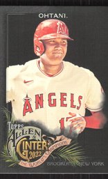 2022 TOPPS ALLEN & GINTER SHOHEI OHTANI - BLACK