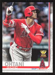 2019 TOPPS SERIES 2 SHOHEI OHTANI GOLD ROOKIE CUP