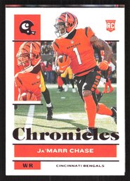 2020 PANINI CHRONICLES JA'MARR CHASE RC - ORANGE PARALLEL