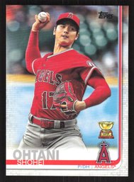 2019 TOPPS SERIES 2 SHOHEI OHTANI GOLD ROOKIE CUP