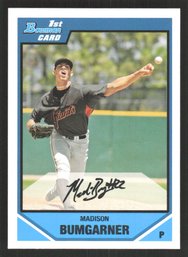 2007 BOWMAN MADISON BUMGARNER RC