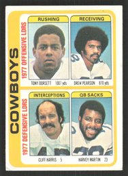 1978 TOPPS COWBOYS TEAM TONY DORSETT RC