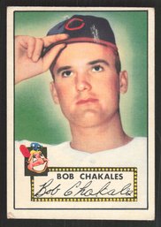 1952 TOPPS BOB CHAKALES