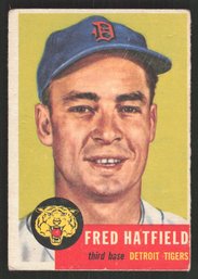 1953 TOPPS FRED HATFIELD