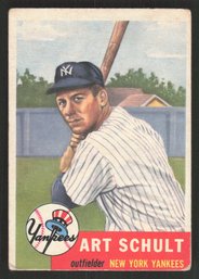 1953 TOPPS ART SHULT