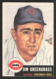 1953 TOPPS JIM GREENGRASS