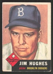 1953 TOPPS JIM HUGHES