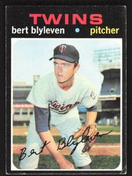 1971 TOPPS BERT BLYLEVEN ROOKIE