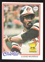 1978 TOPPS EDDIE MURRAY GOLD ROOKIE CUP